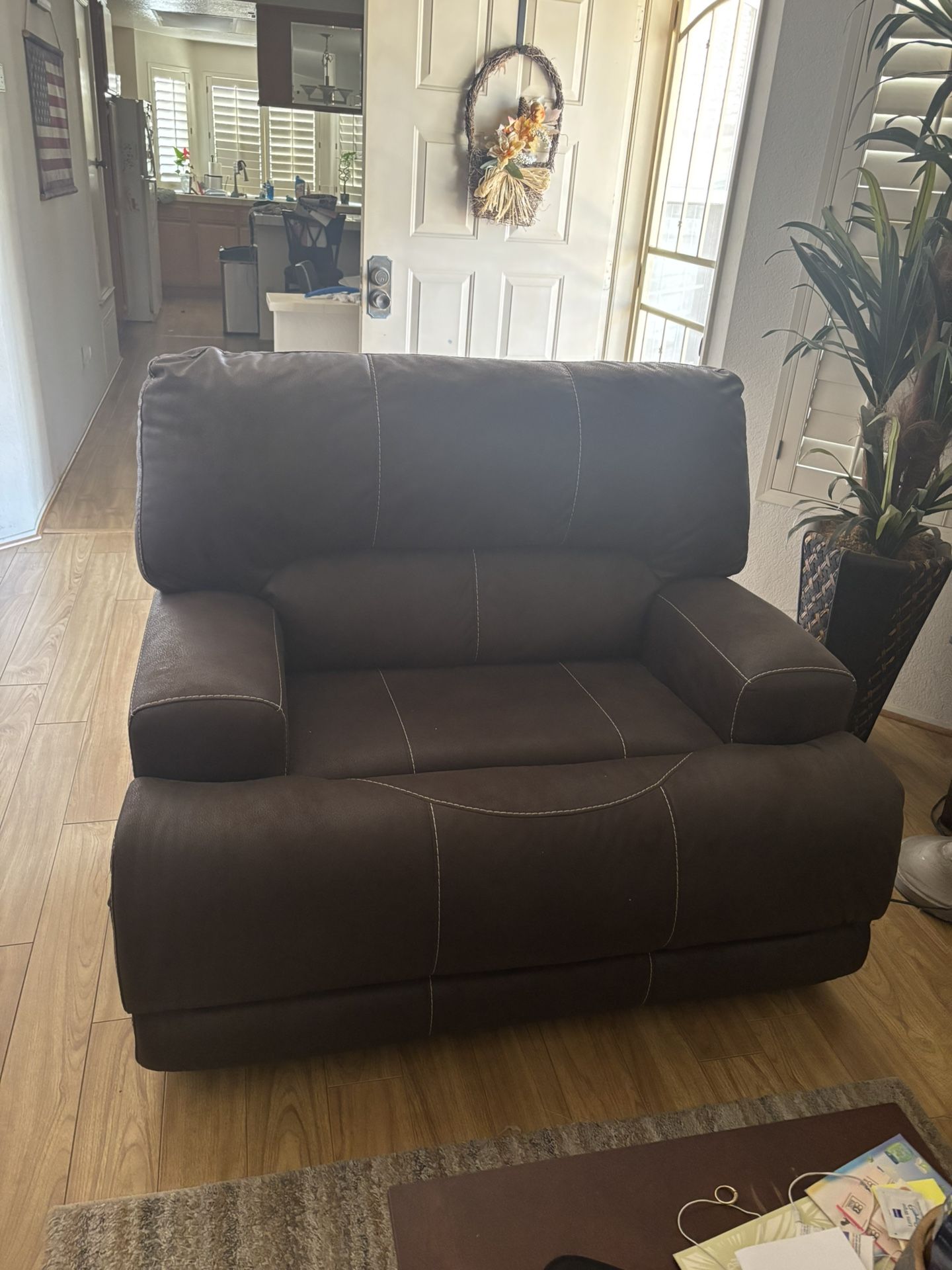 Brown Recliner