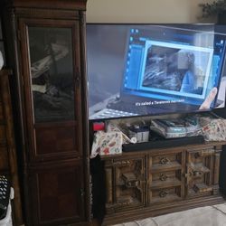 For Sale Solid Wood Columns For Entertainment Center