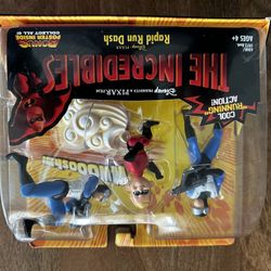 2003 Hasbro Disney Pixar The Incredibles – Rapid Run Dash (NEW / Sealed)