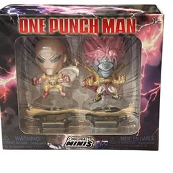 Zag Toys 2017 One Punch Man Original Minis Lord Boros & Saitama New Sealed