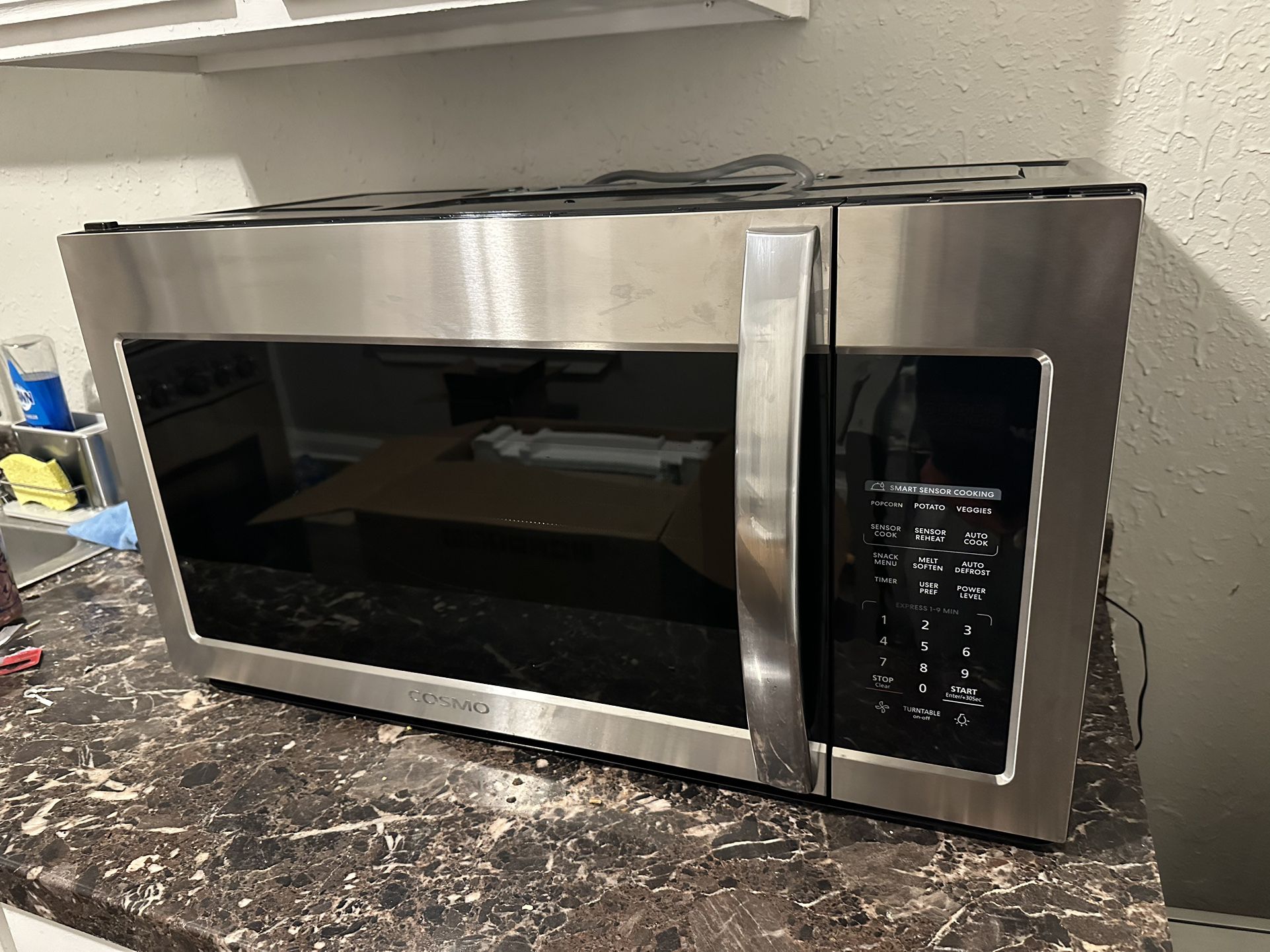 Over The Range Cosmo Microwave With Sensor Cooking