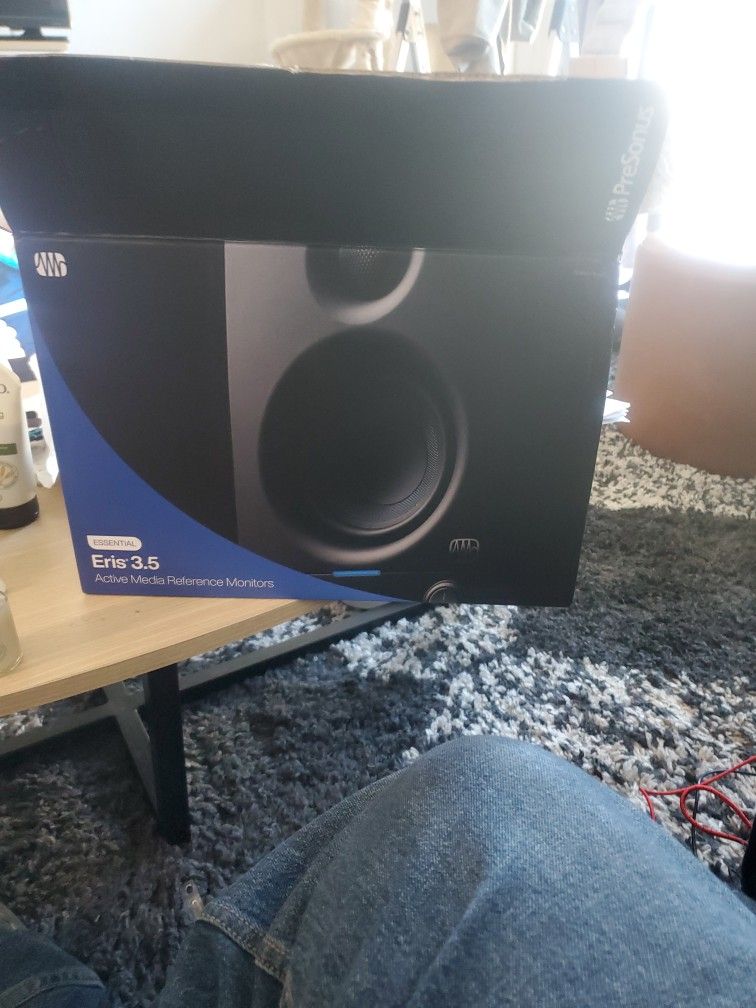 Brand New Studio Speakers. ERIS 3.5