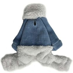 Dog Sweaters Turtleneck Winter Clothes Cat Pet Outfits Puppy Jumpsuits

