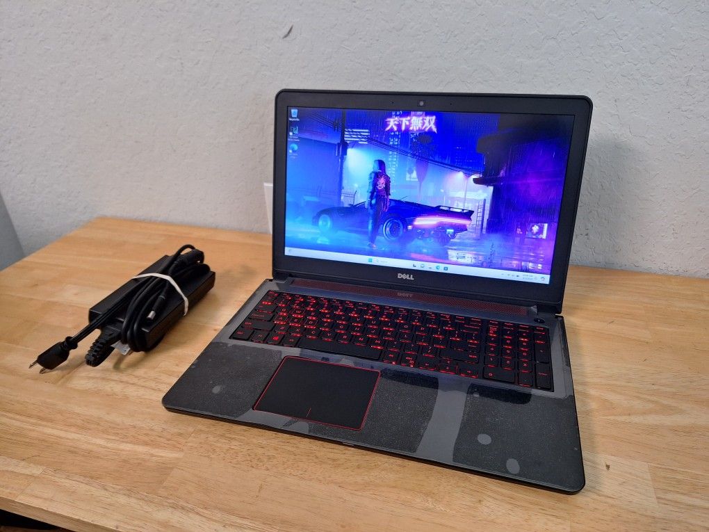 dell gaming laptop intel core i5 2.50ghz, 16gb ram, 512gb ssd, nvidia gtx 4gb gpu, wifi+bluetooth