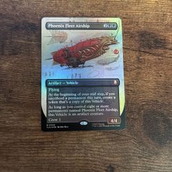 Phoenix Fleet Airship (Borderless) Avatar: The Last Airbender Regular