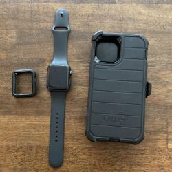 Apple Watch Series 3 42mm Otter Box Defender Pro iPhone 12 Pro And Exo Otter Box Watch 38mm 