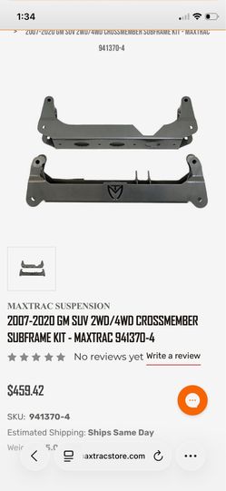 Subframe kit