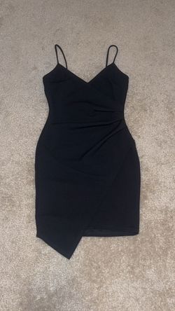 Black Mini Bodycon Dress size S