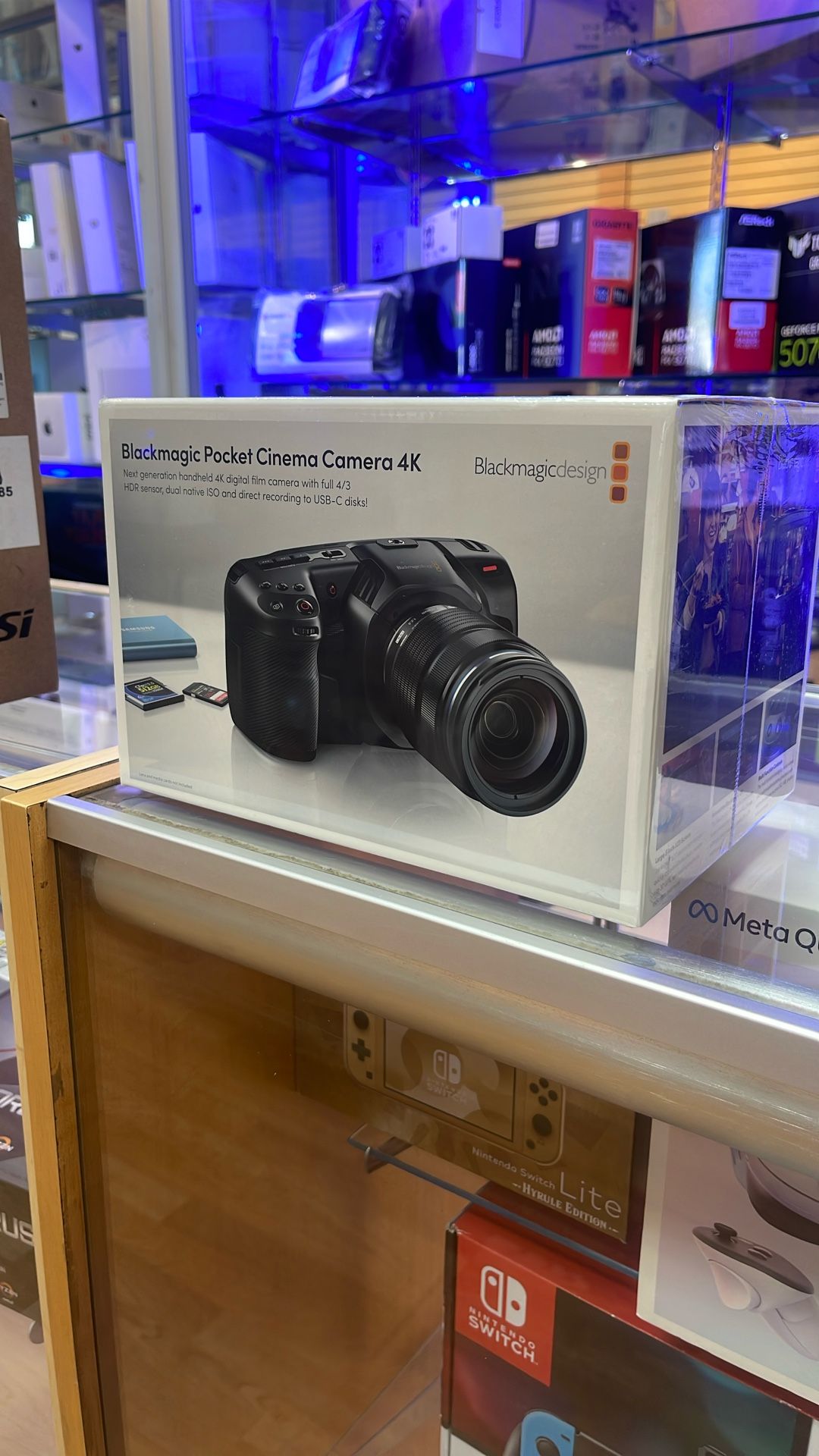 Blackmagic Pocket Cinema Camera 4K