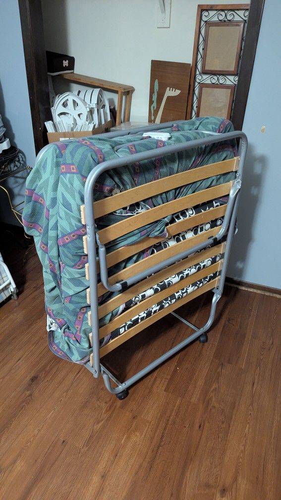 Folding Single Bed Frame.