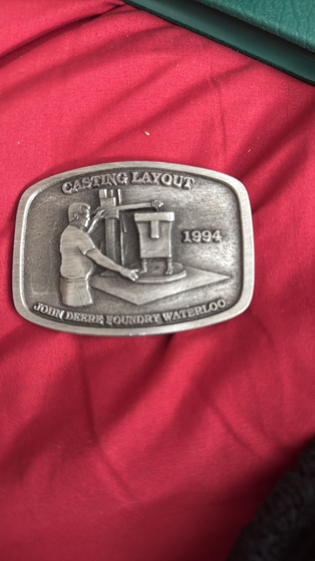 Belt Buckle John Deer Foundry.
