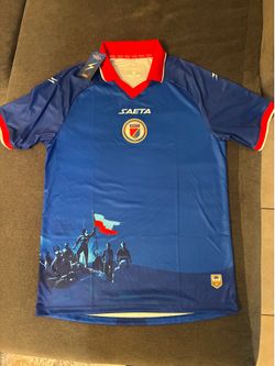 MEDIUM SIZE 2026 MEN'S HAITI SOCCER TEAM FANS JERSEY BLUE