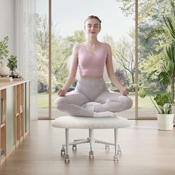 Ergonomic Cross Legged Desk Chair *without Back Rest