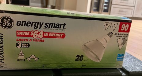 GE Energy Smart CFL Floodlight Bulbs 3-Pack
