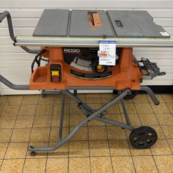 Ridgid Table Saw Layaway Today $149 Down
