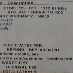 Tires For Sale 