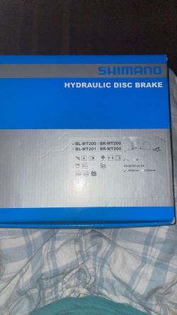 Shimano Mt200 Hydraulic Front Brakes 1000mm