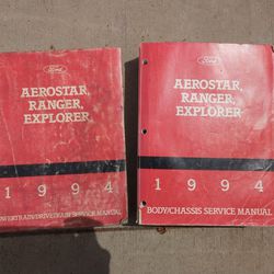 1994 Ranger Aerostar Explorer Factory Manuals