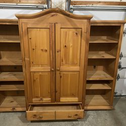 Three Piece Armoire 