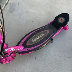Pink Razor Electric Scooter 