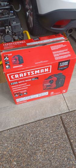 New in box Craftsman 2500 startup Watt portable generator inverter