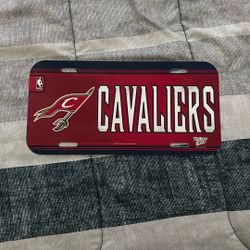 Cleveland Cavaliers Front Liscense Plate