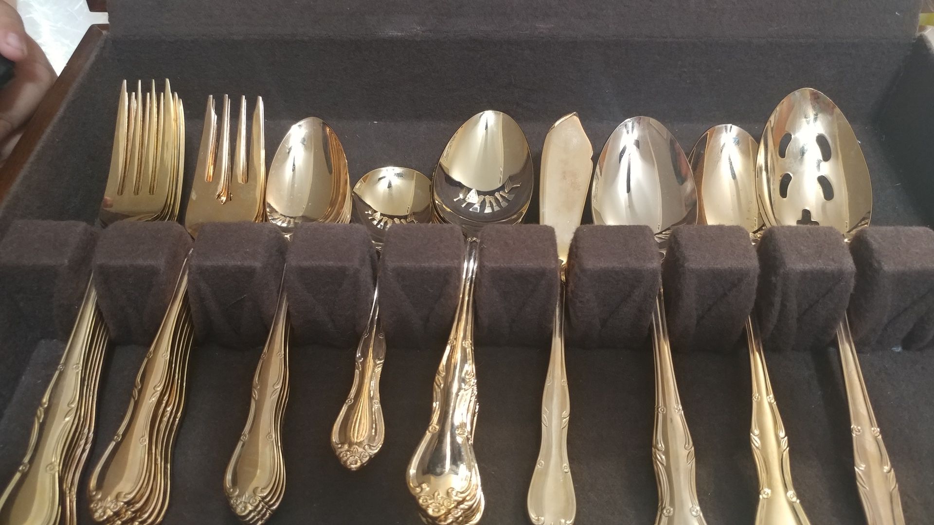 Gold Plated Spoons 