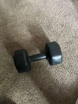 Hex Rubber Dumbbell