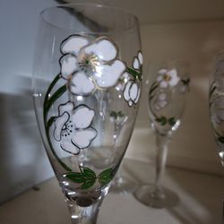 Perrier Jouet Champagne Glasses