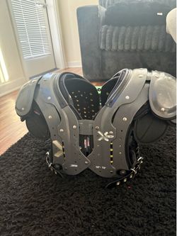 X Tech shoulder pads football