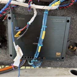 Kenwood 4 Channel Amplifier 