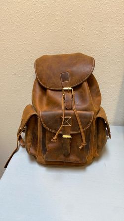 Great leather backpack