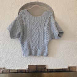 Off Shoulder Knitt Top