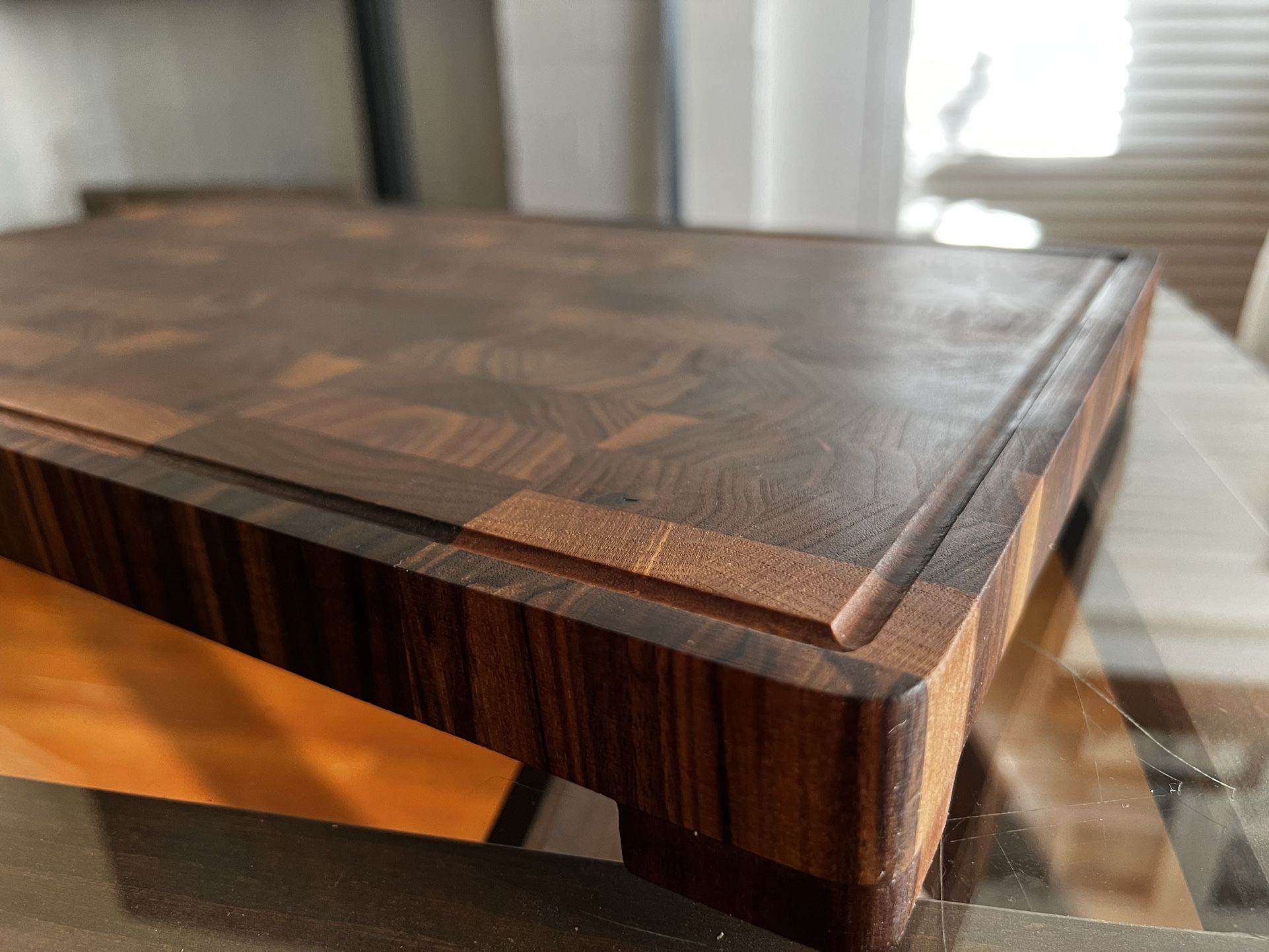 Solid Walnut End Grain Charcuterie/ Cutting Board