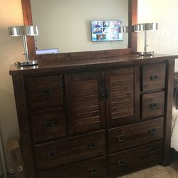 Set of drawers wood