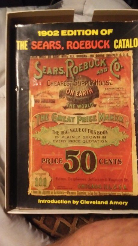 1902 Edition Of The Sears.Roebuck Catalogue
