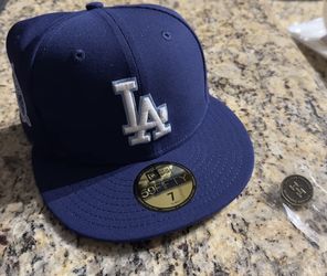 Hat Club New Era 59fifty Los Angeles Dodgers 60th Anniversary Patch - SIZE 7 ✅