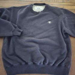Blue Champion Sweater Size Large