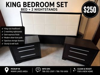 King size Bedroom Set