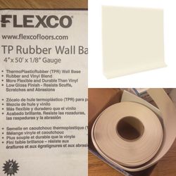 Flexco TP Rubber Wall Base 4inch x 50ft
