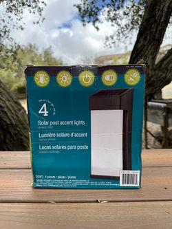 4 Solar Panel, Accent Lights