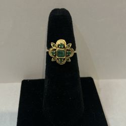 18k Gold Ring #110396-1 MJ