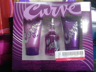 Womens curve perfume gift set