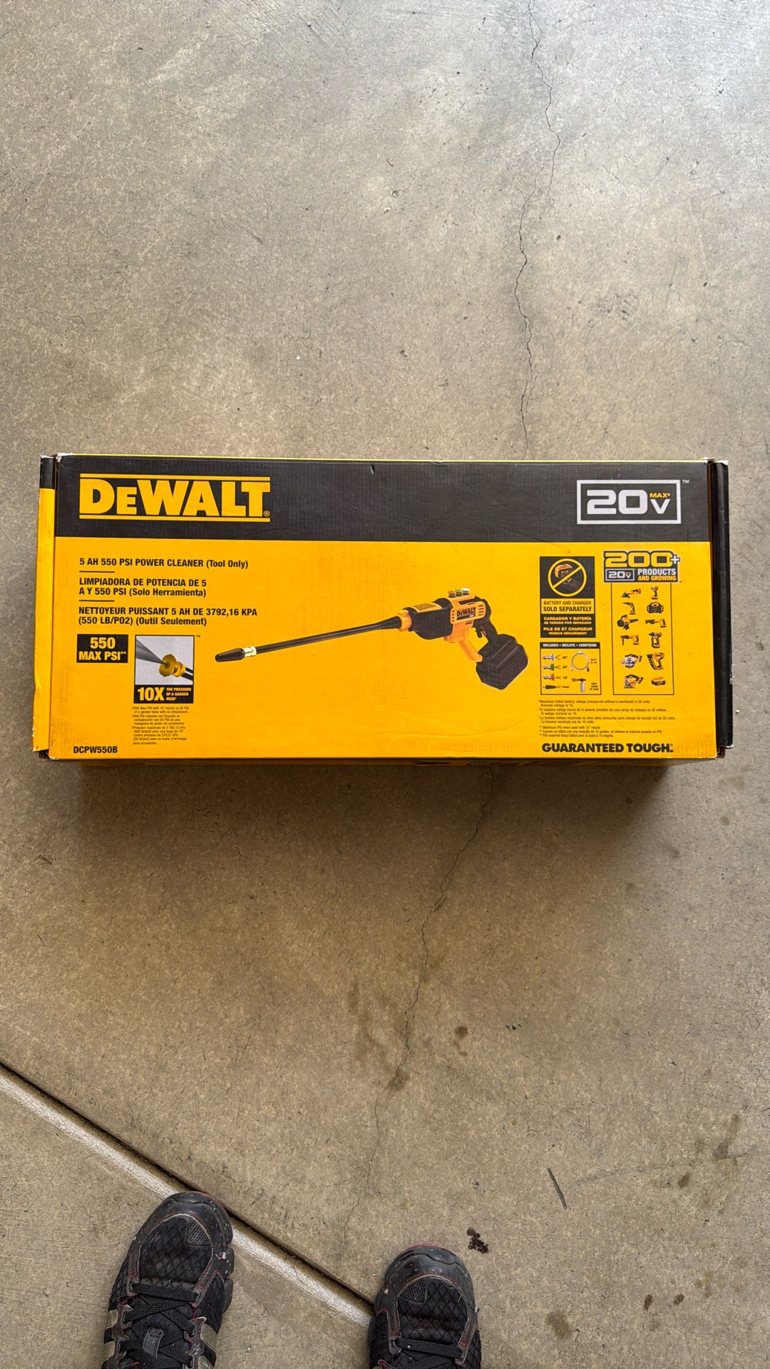 DeWalt 20v Power Cleaner (tool Only)