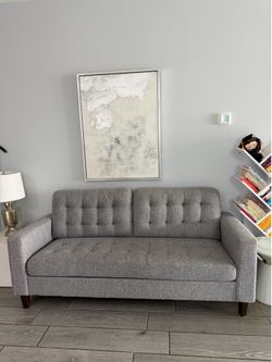 Grey sofa