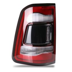 LED Tail Light Black Cover w/o Blind Spot Compatible With 2019-2023 Dodge Ram 1500 Left Driver Side Replace (contact info removed)3AD