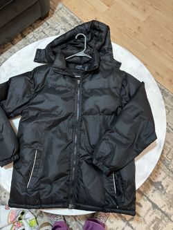 Boys coat, black, size 12, Advance kids brand