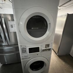 Whirlpool Coin Operated Washer And Gas Dryer 