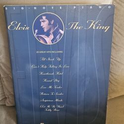 Elvis Presley Big Note Piano Music Book