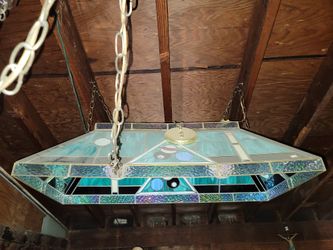 Vintage Pool Table Lamp